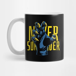 Never Surrender Mug